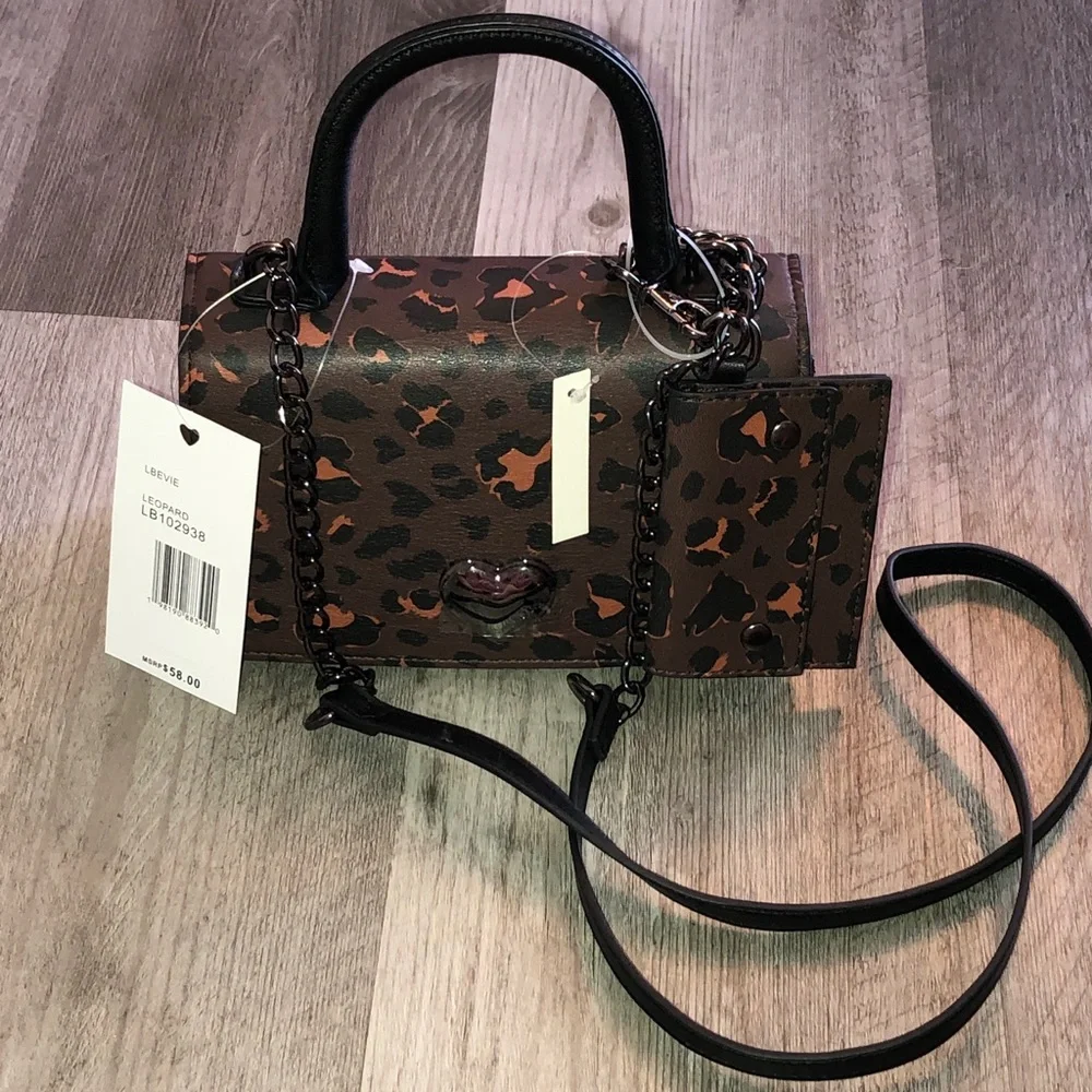 Betsey Johnson brown orange